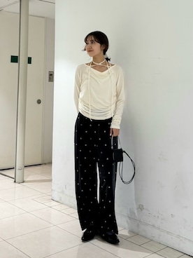 「アイテム（財布）」を使った、ひらのさん（レディース・166cm）の秋コーディネート