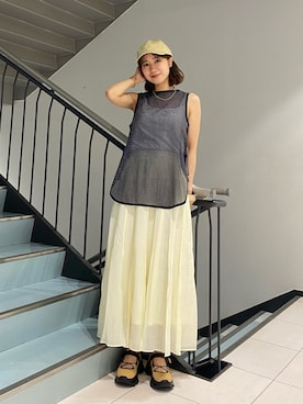 ひらのさん（レディース・166cm）の夏コーディネート