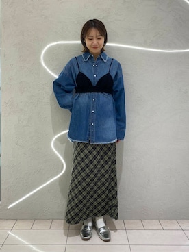 ひらのさん（レディース・166cm）の秋コーディネート