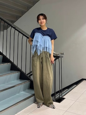 ひらのさん（レディース・166cm）の夏コーディネート