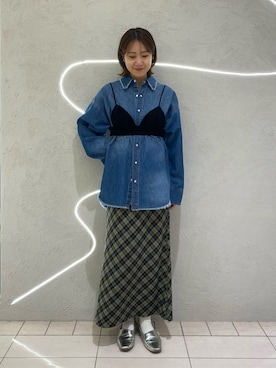 ひらのさん（レディース・166cm）の秋コーディネート