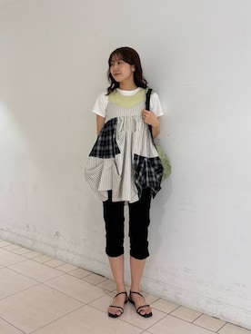 ひらのさん（レディース・167cm）の夏コーディネート