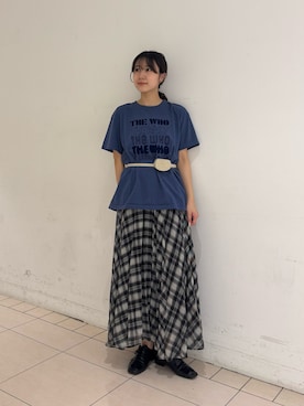 「夏コーディネート」｜ひらのさん（レディース・167cm）の春コーディネート