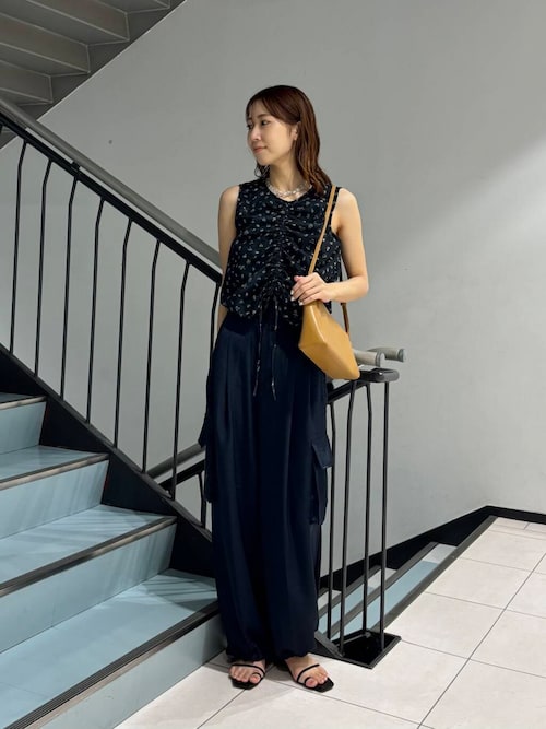 アシンメトリースリムショルダーBAG