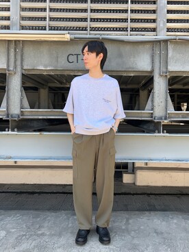 「KLEMAN（クレマン）のアイテム」を使った、yusakuさん（メンズ・170cm）の春コーディネート