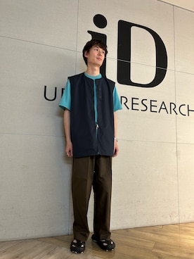 「UNTRACE（アントレース）のアイテム」を使った、yusakuさん（メンズ・170cm）の春コーディネート