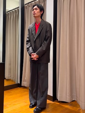 「メンズファッション」｜yusakuさん（メンズ・170cm）の秋コーディネート