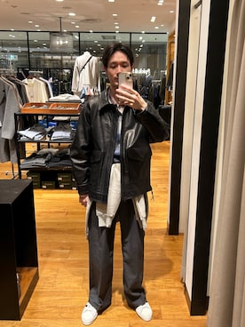 「URBAN RESEARCH（アーバンリサーチ）のアイテム（シャツ/ブラウス）」を使った、yusakuさん（メンズ・170cm）の秋コーディネート