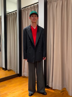 「アイテム（その他アウター）」を使った、yusakuさん（メンズ・170cm）の秋コーディネート