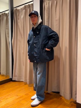 Barbour バブアー　ナイロンジャケット　ネイビー Barbour バブアー ビデイル ジャケット ビームス別注 1701071