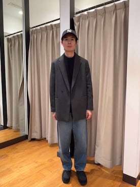 「URBAN RESEARCH（アーバンリサーチ）のアイテム（セットアップ）」を使った、yusakuさん（メンズ・170cm）の秋コーディネート