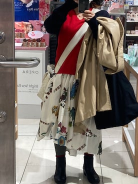 円さん（レディース・149cm）の春コーディネート