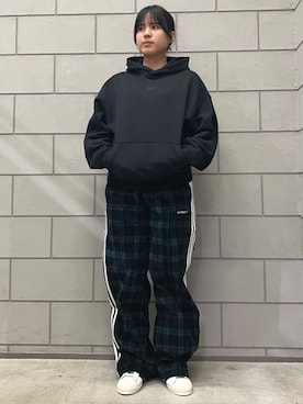 「スーパースター」｜SAさん（レディース・160cm）の冬コーディネート
