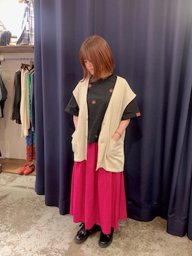 「マーガレット」｜CUBESUGAR_SHIZUOKAさん（レディース・156cm）の春コーディネート