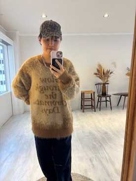 「PBLIM（ページボーイリム）のアイテム（トップス）」を使った、maomaoさん（レディース・161cm）の秋コーディネート