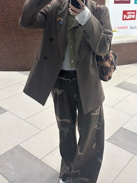 「アイテム（ベスト）」を使った、maomaoさん（レディース・161cm）の秋コーディネート