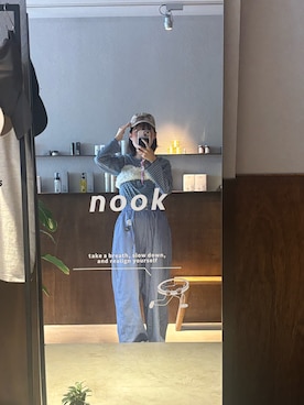 「common gull products.（コモンガルプロダクツ）のアイテム」を使った、maomaoさん（レディース・161cm）の春コーディネート