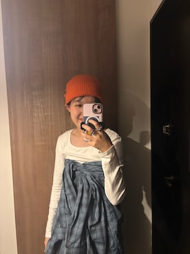 「アイテム（ニットキャップ/ビーニー）」を使った、maomaoさん（レディース・161cm・20代）の秋コーディネート
