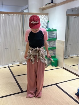 「アイテム（帽子）」を使った、maomaoさん（レディース・161cm・20代）の夏コーディネート