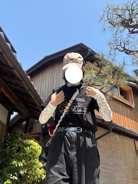 「POPPYのアイテム（トップス、ホワイト系）」を使った、maomaoさん（レディース・161cm）の春コーディネート