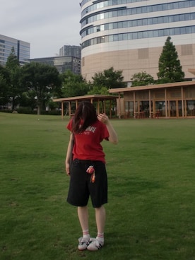 「GAP（ギャップ）のアイテム（デニムパンツ）」を使った、lunaさん（レディース・166cm）の秋コーディネート