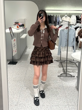 ひなさん（レディース・163cm）の秋コーディネート