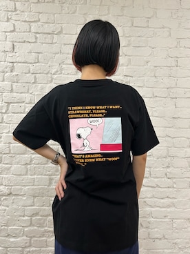 「スヌーピー」｜n m kさん（レディース・158cm）の春コーディネート