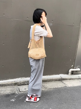 n m kさん（レディース・158cm）の春コーディネート