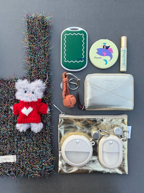 セール】キャンバス箔プリントポーチ（ポーチ）｜Actually