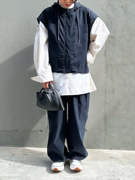 n m kさん（レディース・158cm）の春コーディネート