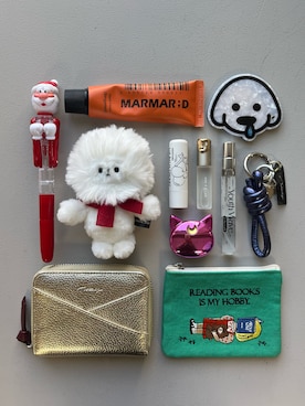 「アイテム（ハンドケア/ハンドクリーム）」を使った、n m kさん（レディース・158cm）の冬コーディネート