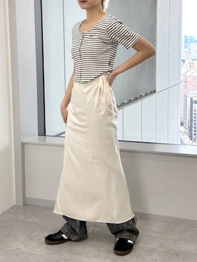 「MAGPIEROBIN（マグパイロビン）のアイテム」を使った、ｱﾕﾐさん（レディース・165cm）の夏コーディネート