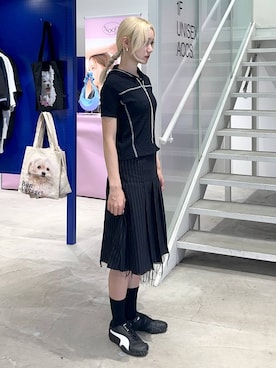 「PLACE STUDIO（プレイススタジオ）のアイテム」を使った、ｱﾕﾐさん（レディース・165cm）の夏コーディネート