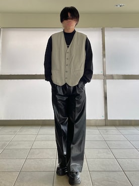 Carhartt ベージュ ベスト ジップアップ Carharttのベスト（ベージュ系）を使った人気ファッション