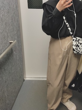 「omom sot（オムオムソット）のアイテム」を使った、85anoさん（レディース・153cm）の春コーディネート