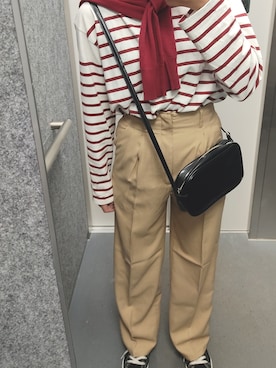 「マクドナルド」｜85anoさん（レディース・153cm）の春コーディネート