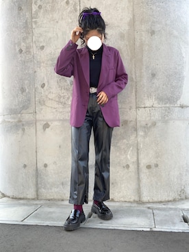 MISAKIさん（レディース・160cm）の冬コーディネート