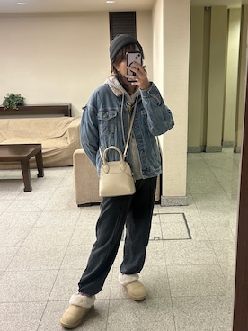 「WV PROJECT（ダブリューブイプロジェクト）のアイテム」を使った、syk627さん（レディース・163cm）の秋コーディネート