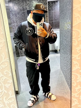 「Jordan」｜「アイテム（腕時計）」を使った、yahman33さん（メンズ・178cm）の秋コーディネート