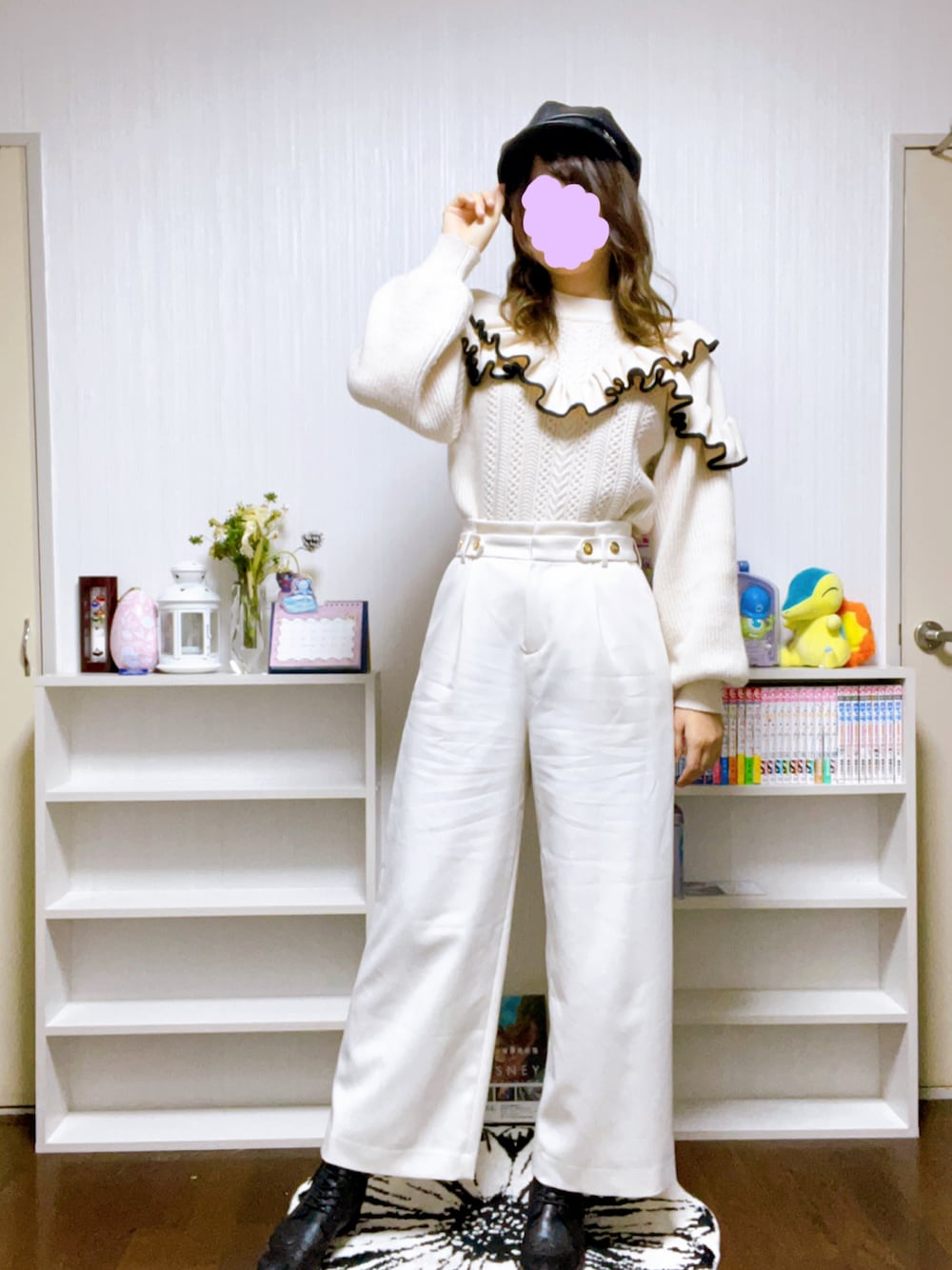 SLY カラーラインニットトップス