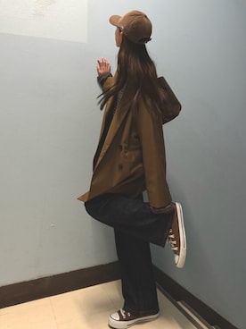 「Ray BEAMS（レイビームス）のアイテム」を使った、nr49さん（レディース・159cm）の秋コーディネート