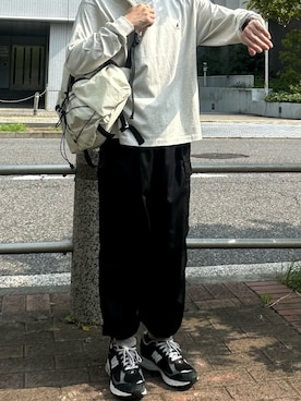 「アイテム（バックパック/リュック）」を使った、T_factoryさん（メンズ・173cm）の夏コーディネート