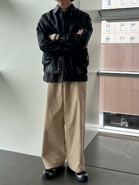 「お洒落さんとつながりたい」｜「アイテム（スニーカー）」を使った、T_factoryさん（メンズ・173cm）の秋コーディネート