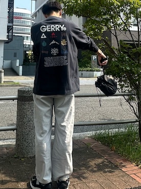 「KiU（キウ）のアイテム」を使った、T_factoryさん（メンズ・173cm）の夏コーディネート