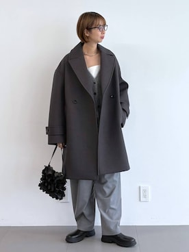 「アイテム（キャミソール）」を使った、babylonesaitoさん（レディース・165cm・40代）の秋コーディネート