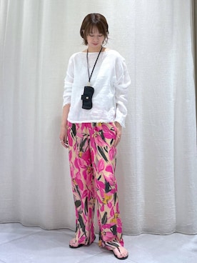 「BABYLONE（バビロン）のアイテム」を使った、babylonesaitoさん（レディース・165cm）の春コーディネート