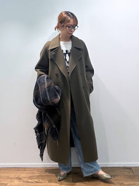 「upperhights（アッパーハイツ）のアイテム」を使った、babylonesaitoさん（レディース・165cm）の秋コーディネート