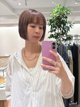 「アイテム（ワンピース/ドレス）」を使った、babylonesaitoさん（レディース・165cm・40代）の夏コーディネート