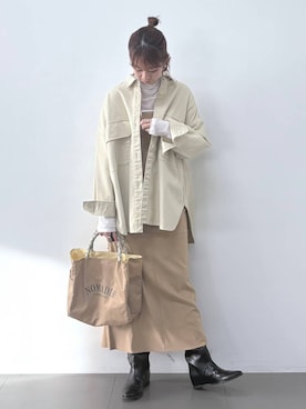 babylonesaitoさん（レディース・165cm）の冬コーディネート