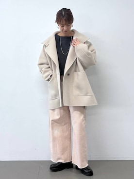 babylonesaitoさん（レディース・165cm）の冬コーディネート